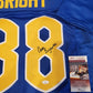 Pitt Panthers Cam Bright Autographed Signed Jersey Jsa Coa