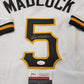 Pittsburgh Pirates Bill Madlock Autographed Signed Jersey Jsa Coa