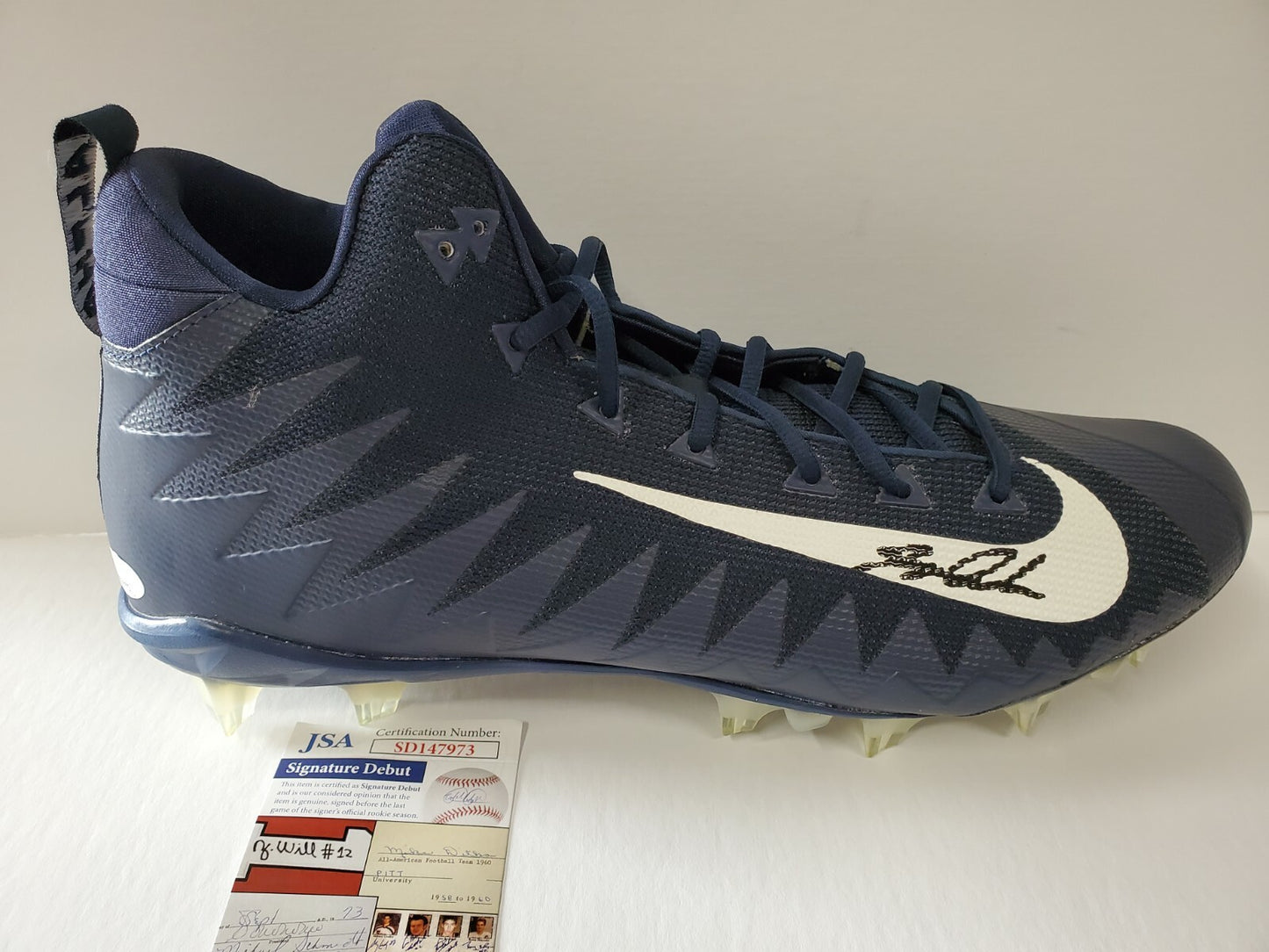 Odafe Jayson Oweh Autographed Signed Cleat Jsa Coa
