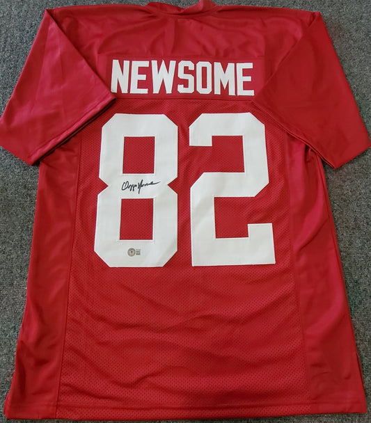 Alabama Crimson Tide Ozzie Newsome Autographed Signed Jersey Beckett Holo