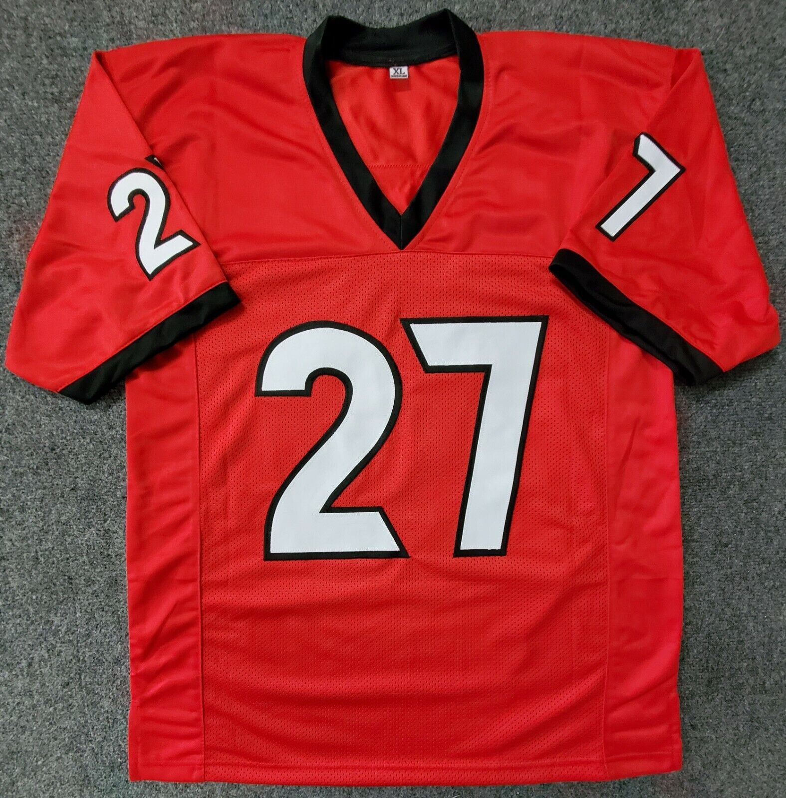 MVP Authentics Georgia Bulldogs Eric Stokes Autographed Signed Jersey Jsa  Coa 117 sports jersey framing , jersey framing
