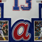 Suede Framed Atlanta Braves Ronald Acuna Jr Autographed Inscribed Jersey Jsa Coa