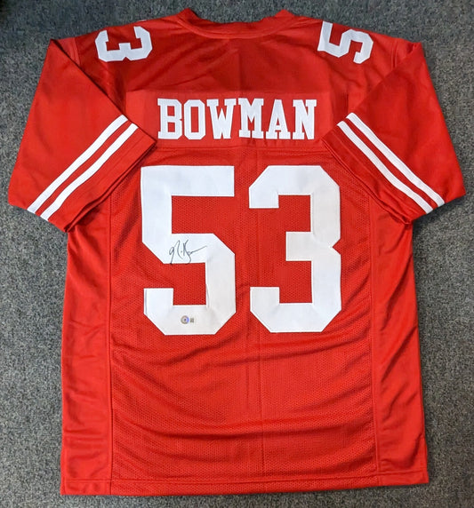 San Francisco 49Ers Navorro Bowman Autographed Signed Jersey Jsa Coa