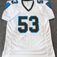 Carolina Panthers Brian Burns Autographed Signed Jersey Jsa  Coa