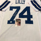 Bob Lilly Autographed Signed Inscribed Dallas Cowboys Jersey Jsa Coa