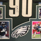 Framed Philadelphia Eagles Jordan Davis Autographed Signed Jersey Jsa Coa