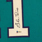Framed Charlotte Hornets Glen Rice Signed Jersey Beckett Coa
