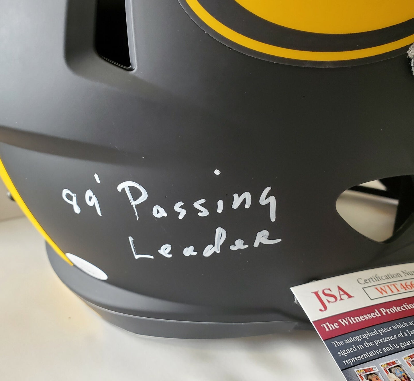 Green Bay Packers Don Majkowski Signed Full Size Eclipse Rep Helmet Jsa Coa