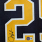 Framed Michigan Wolverines Juwan Howard Autographed Signed Jersey Beckett Holo