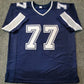 Jim Jeffcoat Autographed Signed Inscribed Dallas Cowboys Jersey Jsa  Coa
