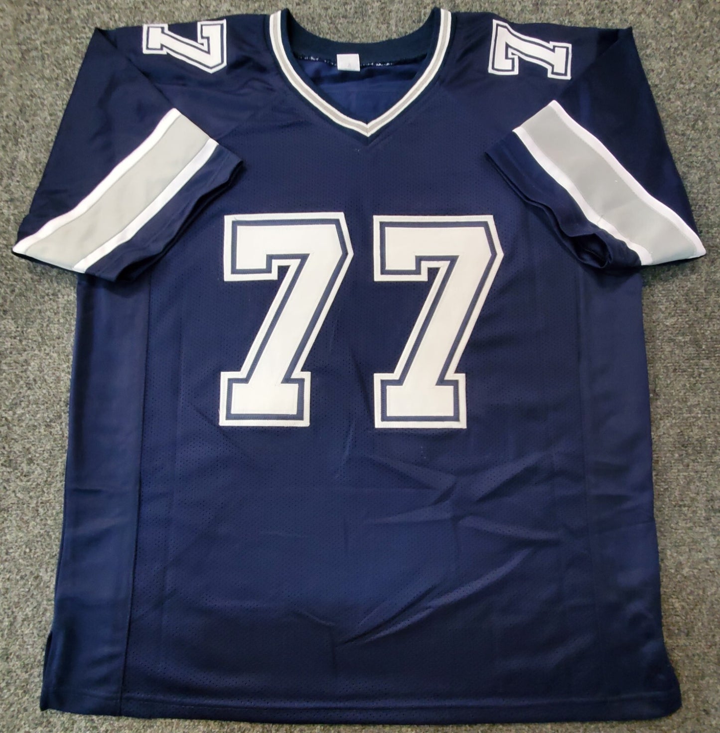 Jim Jeffcoat Autographed Signed Inscribed Dallas Cowboys Jersey Jsa  Coa