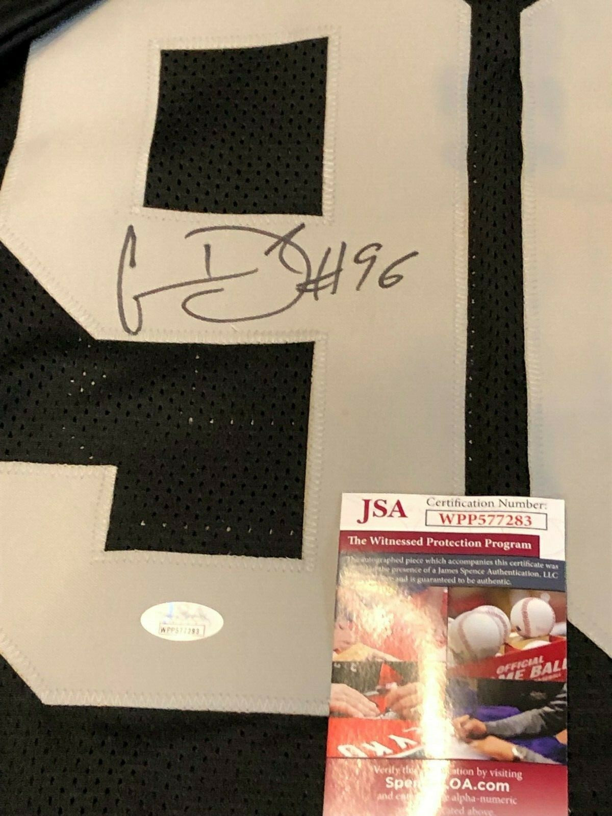 Oakland Raiders Clelin Ferrell Autographed Signed Jersey Jsa Coa