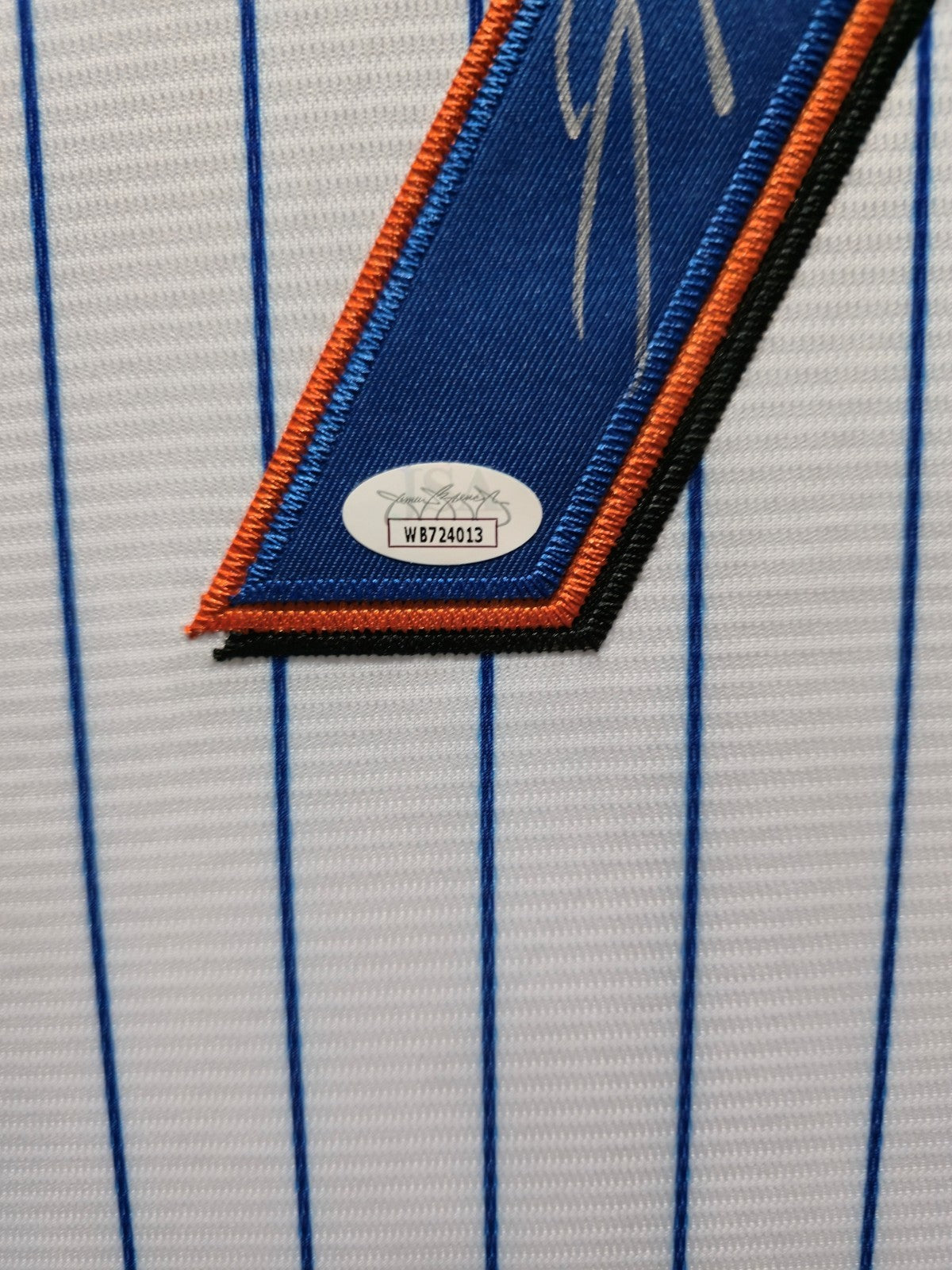 Framed New York Mets Jose Reyes Autographed Signed Jersey Jsa Coa