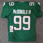 New York Jets Will Mcdonald Iv Autographed Signed Jersey Jsa Coa