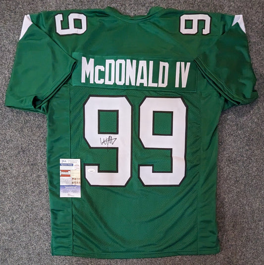 New York Jets Will Mcdonald Iv Autographed Signed Jersey Jsa Coa