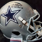 Dallas Cowboys Jim Jeffcoat Signed Insc Full Size Speed Replica Helmet Jsa Coa