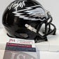 Philadelphia Eagles Nolan Smith Jr Autographed Signed  Speed Mini Helmet Jsa Coa