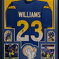 Custom Framed Los Angeles Rams Kyren Williams Autographed Signed Jersey Jsa Coa