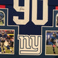 Framed Jason Pierre-Paul Autographed Signed New York Giants Jersey Jsa Coa