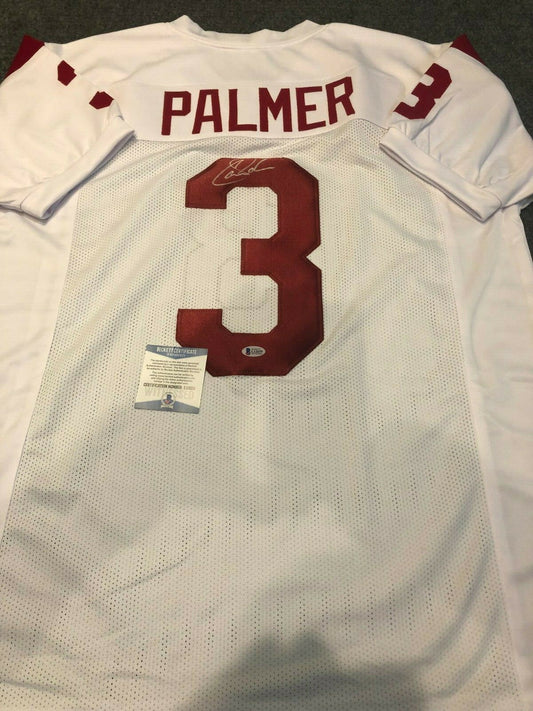 Usc Trojans Carson Palmer Autographed Signed Jersey Beckett Coa
