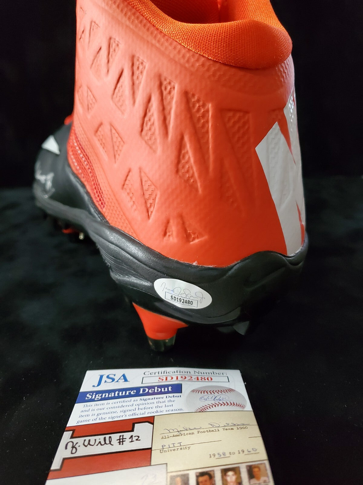 Greg Newsome Ii Autographed Signed Cleat Jsa Coa