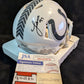 Indianapolis Colts Laiatu Latu Autographed Signed Salute Mini Helmet Jsa Coa