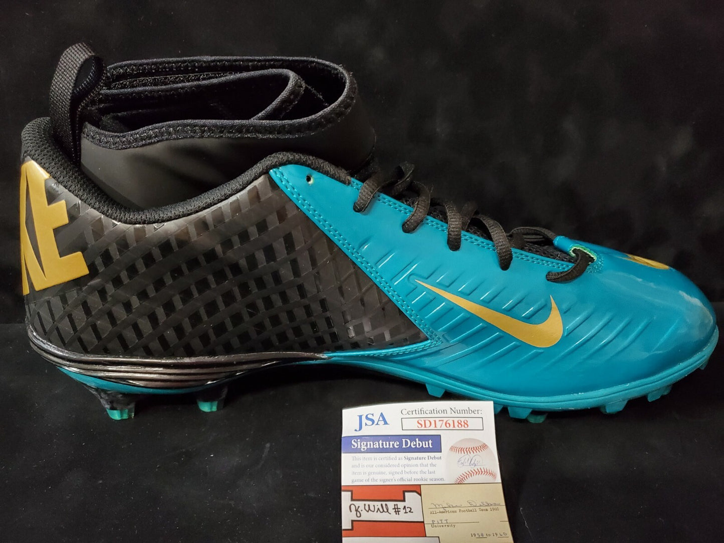 Tyson Campbell Autographed Signed Cleat Jsa Coa