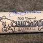 Chicago Cubs Ernie Banks Multi Signed Commemorative Bat Mab/Gtsm Holo