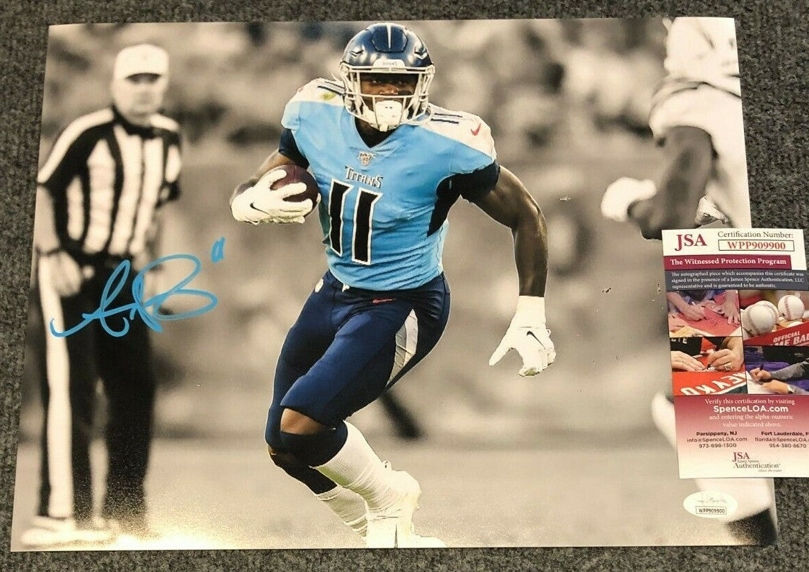 Tennessee Titans Aj Brown Autographed Signed 11X14 Photo Jsa  Coa