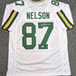 Green Bay Packers Jordy Nelson Autographed Signed Jersey Beckett Holo