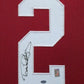 Framed Alabama Crimson Tide Derrick Henry Autographed Signed Jersey Leaf Coa