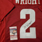 Temple Owls Isaiah Wright Autographed Signed Jersey Jsa Coa