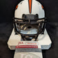 Denver Broncos Clinton Portis Autographed Signed Lunar Mini Helmet Jsa Coa