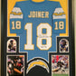 Framed Charlie Joiner Autographed Signed Insc San Diego Chargers Jersey Jsa Coa