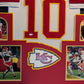 Framed Kansas City Chiefs Isiah Pacheco Autographed Signed Jersey Jsa Coa