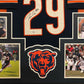 Framed Chicago Bears Tarik Cohen Autographed Signed Jersey Beckett Coa