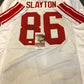 N.Y. Giants Darius Slayton Autographed Signed Jersey Jsa Coa Black Signature