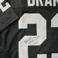 Las Vegas Raiders Kenyan Drake Autographed Signed Jersey Beckett Holo