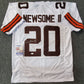 MVP Authentics Cleveland Browns Greg Newsome Ii Autographed Signed Jersey Jsa Coa 117 sports jersey framing , jersey framing
