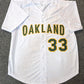 Oakland A's Jose Canseco Autographed Signed Jersey Beckett Holo