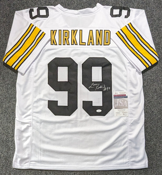 Pittsburgh Steelers Levon Kirkland Autographed Signed Jersey Jsa Coa