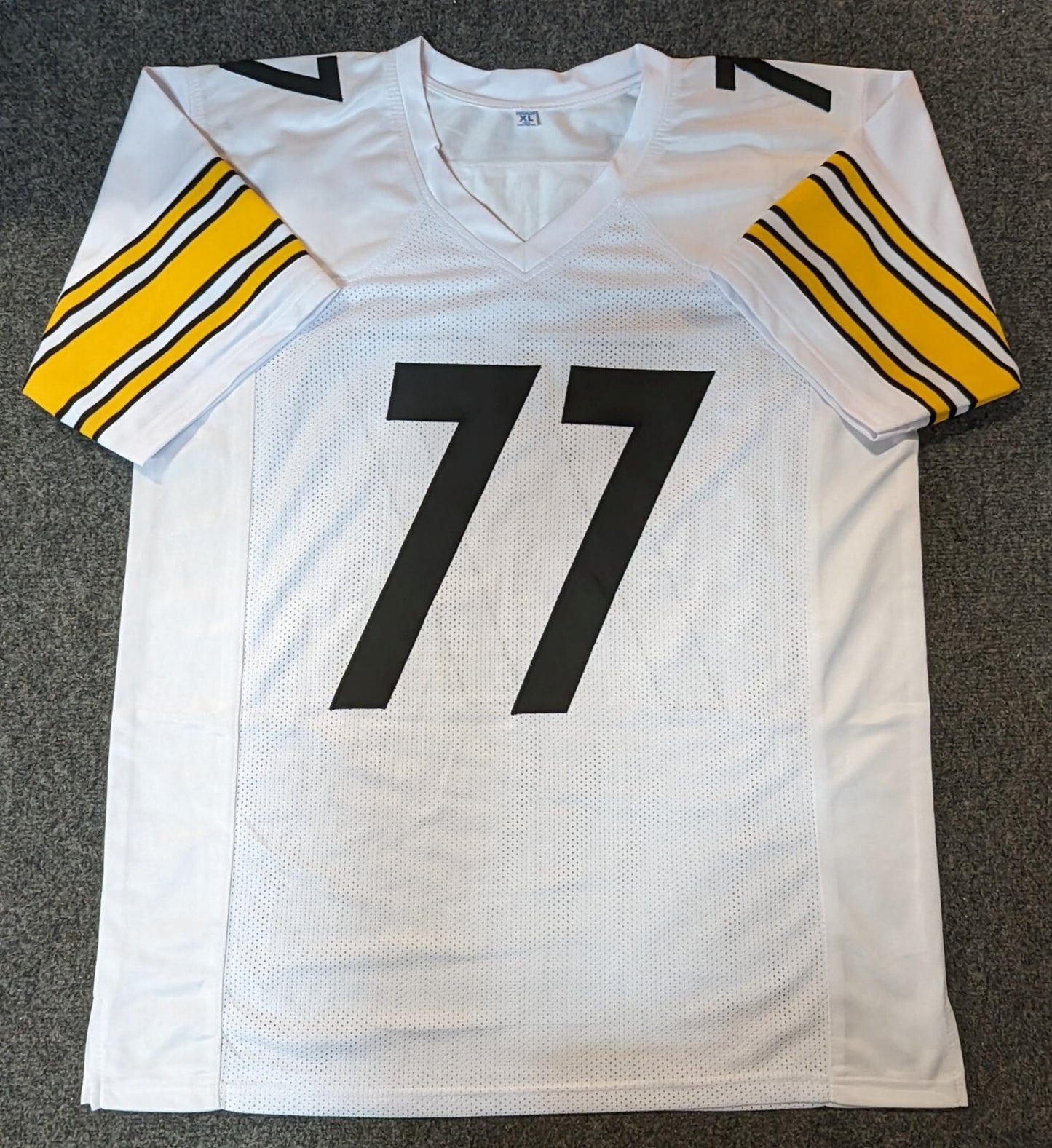 Pittsburgh Steelers Broderick Jones Autographed Signed Jersey Jsa Coa