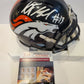 Kj Hamler Autographed Signed Denver Broncos Speed Mini Helmet Jsa Coa