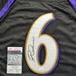 Baltimore Ravens Patrick Queen Autographed Signed Jersey Jsa Coa