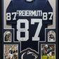 Framed Penn State Nittany Lions Pat Freiermuth Autographed Jersey Beckett Holo