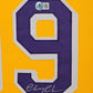 Framed Los Angeles Lakers Fletch Chevy Chase Signed Jersey Beckett Coa