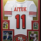 Framed San Francisco 49Ers Brandon Aiyuk Autographed Signed Jersey Beckett Coa