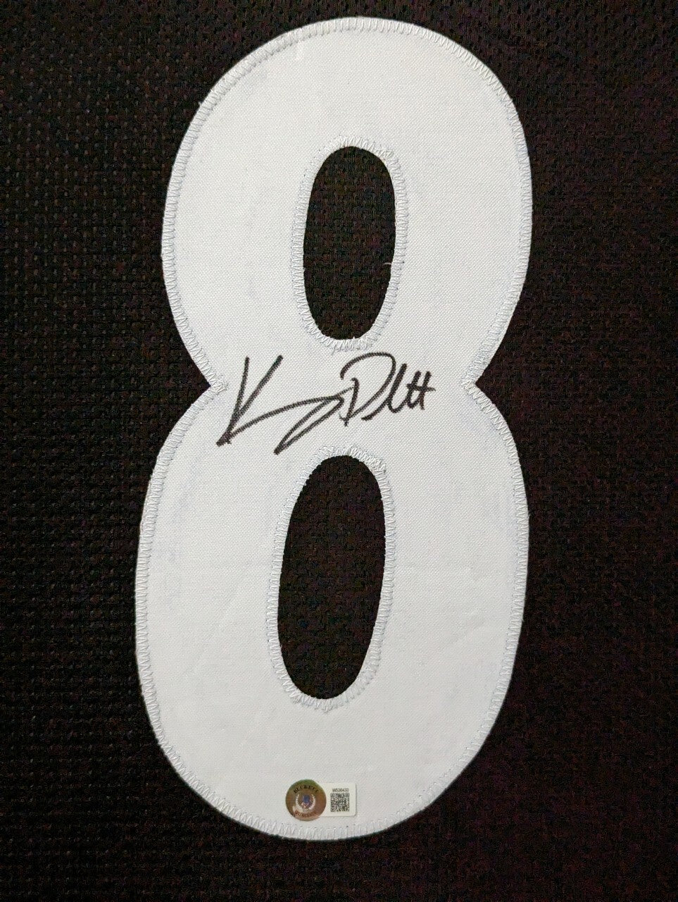 Framed Pittsburgh Steelers Kenny Pickett Autographed Signed Jersey Beckett Holo