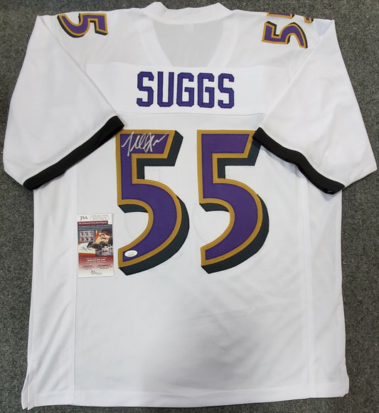 Baltimore Ravens Terrell Suggs Autographed Signed Jersey Jsa Coa
