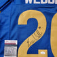 Los Angeles Rams Eric Weddle Autographed Signed Inscribed Jersey Jsa Coa